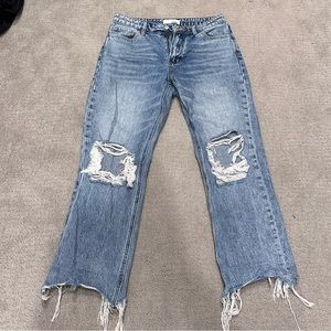 Vervet Distressed Ankle Jean